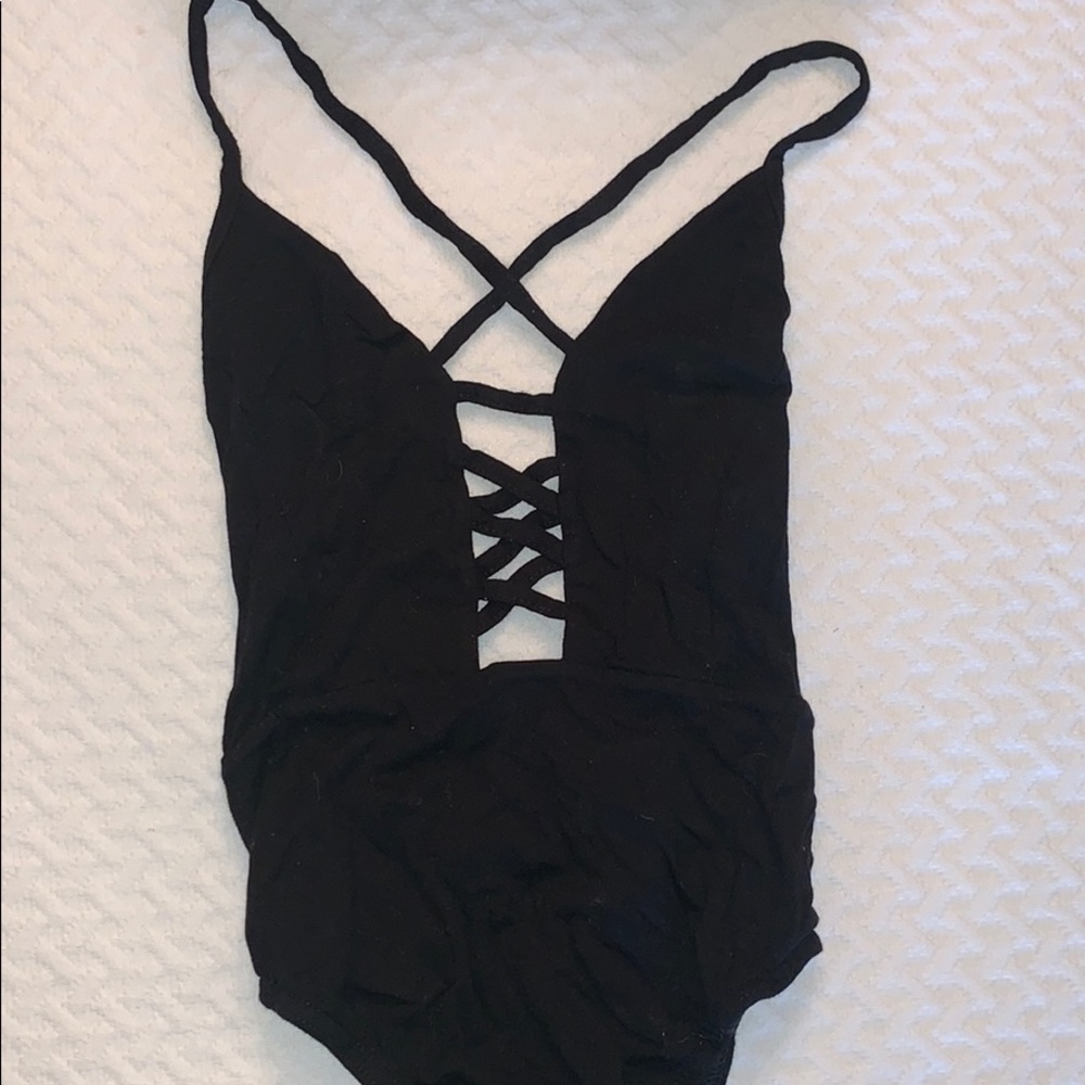 Black bodysuit